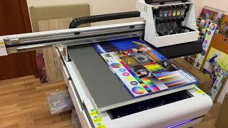 УФ принтер FS-6090uv с печатающими головками Epson i1600