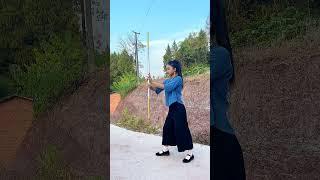 Kungfu china master 32/Hướng dẫn múa gậy #霞光腊月#kungfu #wing chun