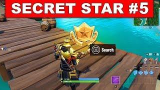 WEEK 5 SECRET BATTLE STAR LOCATION GUIDE SEASON 10 - Secret Battle Star Week 5 Season X