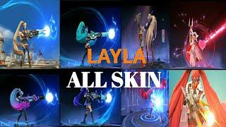 Mobile Legends Bang Bang Layla ALL SKIN 2021