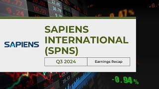 Sapiens International (SPNS) Q3 2024 Earnings: Revenue Miss & SaaS Transition Impact