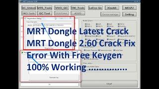 MRT Dongle 2.60 Final Fix Error With Key-gen, Android Unlocking Tool Oppo & Vivo Unlock Offline