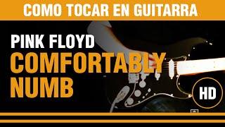 Como tocar Comfortably numb de Pink Floyd en guitarra CLASE TUTORIAL