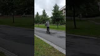 Accelerating with Ninebot by Segway Max G30 e-scooter