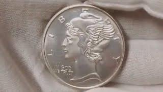 APMEX Mercury Silver Round