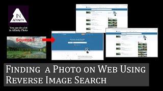 Finding a Photo on the Web Using a Reverse Image Search