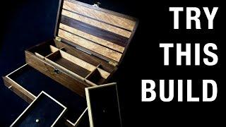 Jewelry Box Woodworking - The Box Of 4 Woods