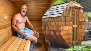 The Story of my DIY Wood Heated Outdoor Sauna