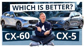 Mazda CX-5 G35 Akera v Mazda CX-60 G40E Evolve | Are six cylinders better than four?