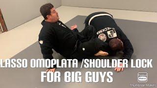 Lasso Omoplata / Shoulder Lock for big guys