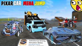 All Pixar Car Mega Jump -Extreme Car Driving Simulator 2024