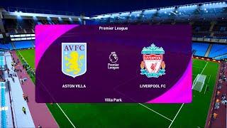 Aston Villa vs Liverpool | Villa Park | 2020-21 Premier League | PES 2021