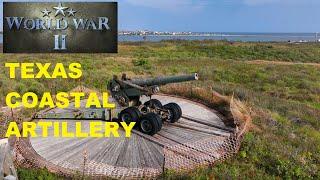 Texas World War II Coastal Defense Artillery Battery 155 Quintana At the Freeport Jetties