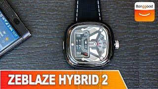 Zeblaze HYBRID 2 Smart Watch Latest Review| Dual-mode|Buy at Banggood