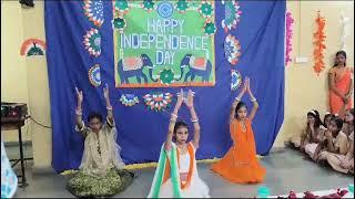 Vande mataram performance,76th Independence day celebration,New Life Education English High School