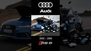 Audi RS 6 Avant Evolution 2002–2025  Brutal Power Through Time!