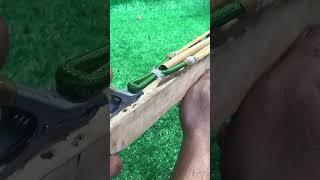 Handmade a hand wooden slingshot # Craft idea # New style Slingshot