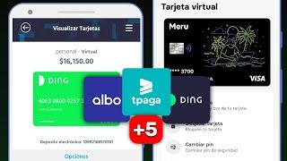 TOP 7: TARJETAS DEBITO VIRTUALES GRATIS | CUALQUIER PAIS