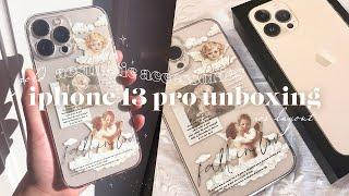  iphone 13 pro max gold  + cute accessories & ios setup