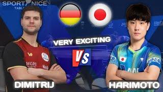 Hard Match‼️Tomokazu Harimoto vs Dimitrij Ovtcharov WTT Highlights