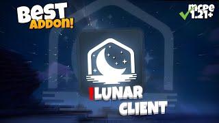 Lunar Client Minecraft PE 1.21|FPS Boost MCPE