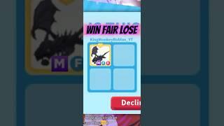 I TRADED MY MEGA SHADOW  W/F/L #adoptme #roblox #adoptmetrades