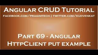 Angular httpclient put example