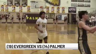 Palmer boys basketball beats Evergreen