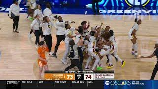  GAME-WINNING BUZZER BEATER 3 By Cardoso, #1 South Carolina Stays Undefeated! | SEC Tournament