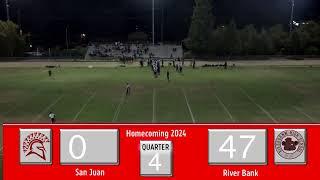 2024 Homecoming game San Juan vs River Bank