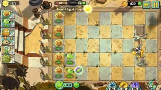 Game Plants Vs Zombies 2, Ancient Egypt Day 3