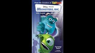 Opening and Closing to Monsters, Inc. VHS (2002)