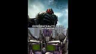 Optimus Prime Dotm SG Vs Megatron Tlk #transformers #shorts