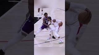 Paul George vs Davion Mitchell on offense and defense 
