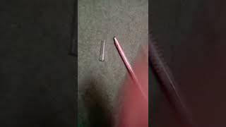 recycling a pencil cover #shorts #arts #crystal arts