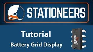 Stationeers - Tutorial Battery Grid Display with IC