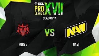 forZe vs NaVi | Карта 1 Overpass | ESL Pro League Season 17