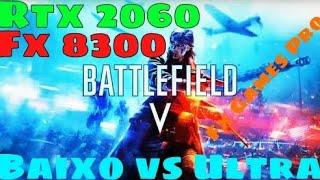 BATTLEFIELD 5️️ LOW vs ULTRA SETTINGS Fx 8300 Rtx 2060