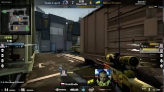 Seized noscope + knife | Liquid vs Na'Vi | ESL One Cologne 2016