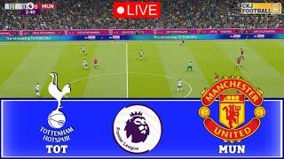 LiveTottenham vs Manchester Utd | Premier League live football match online today Simulation Pes 21