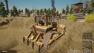 Gold Rush: The Game. How to make upward slope with bulldozer.