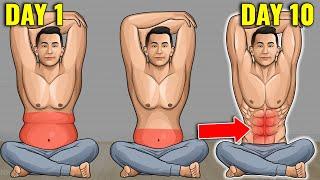 10 Day 10 Sitting Exercises No Situps To Lose Belly Fat!