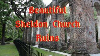 Sheldon Church Ruins Destroyed By General Sherman