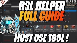 This FREE Tool Makes RAID Shadow Legends 10x Better! 2025 RSL HELPER TUTORIAL