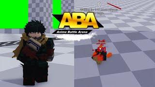 VIGILANTE DEKU BASE ABA 120-0 COMBO | ROBLOX : ANIME BATTLE ARENA