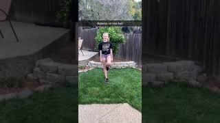 Balance on one foot