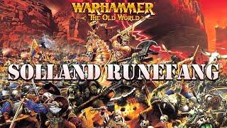 The Solland Runefang Warhammer Old World Lore