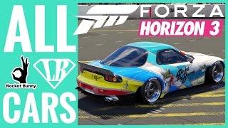 Forza Horizon 3 All Rocket Bunny & Liberty Walk Cars