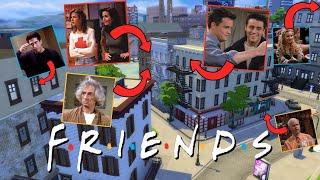 I Built Everyone's Apartment from F.R.I.E.N.D.S | 2021 UPDATE | The Sims 4 | No CC