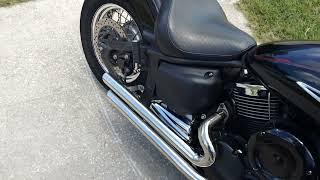 07 Yamaha V star 1100 with Vance n Hines exhaust